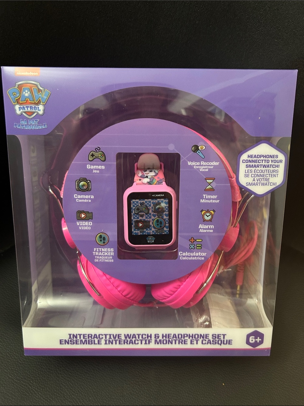 NWT 🆕 Paw Patrol Kids Interactive Interactive Watch and Headphones